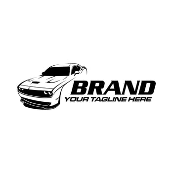 luxury car logo car sport logo automotive logo vector