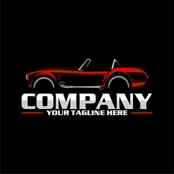 luxury car logo car sport logo automotive logo vector
