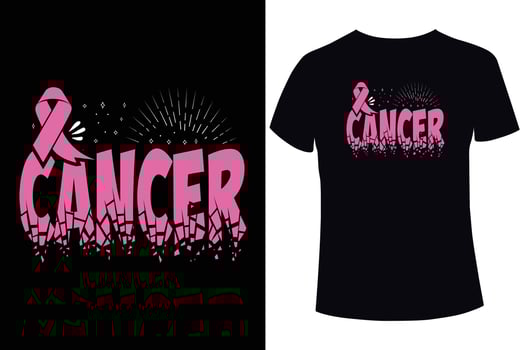 Cancer, Breast cancer awareness. breast cancer t shirt design templates vector