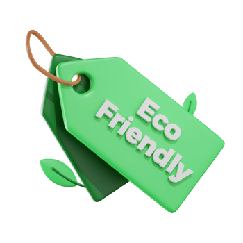 Organic Product Tag Earth Day 3D Illustration png
