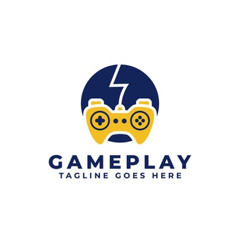 Gaming Console Logo Design Concept vector