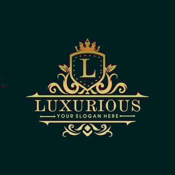 Premium luxurious vector logo