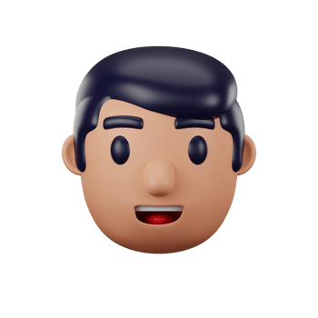 3d illustration avatar profile man png