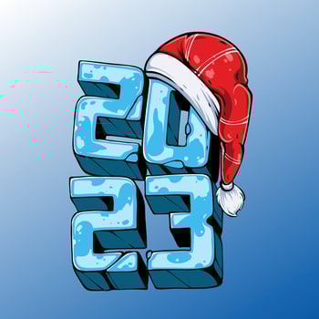 Santa on Christmas Illustration vector