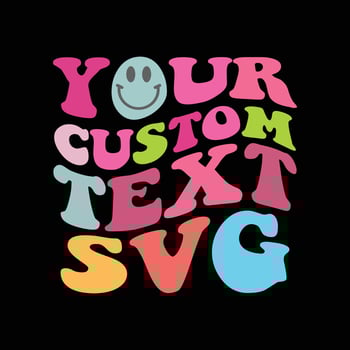 Your custom text svg retro t shirt design vector