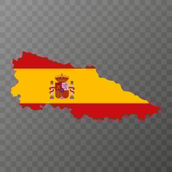 Asturias map, Spain region. Vector illustration.
