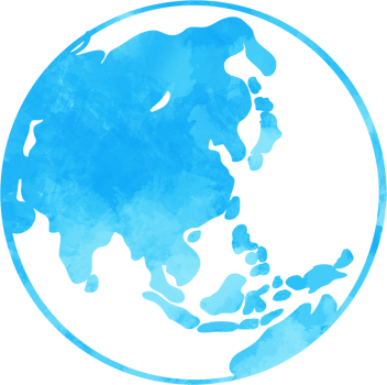 globe world map watercolor painting. png