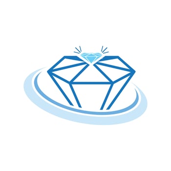 Diamond logo template vector icon