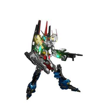 Mecha attack pose png