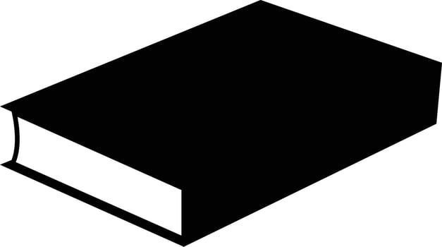 Book vector Illustration Black Icon