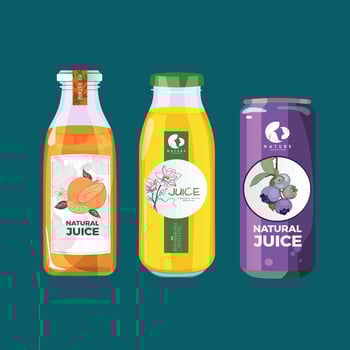 a usefull Label for bottles vector