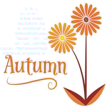 Autumn, Harvest, or Fall holiday vector card illustration graphic