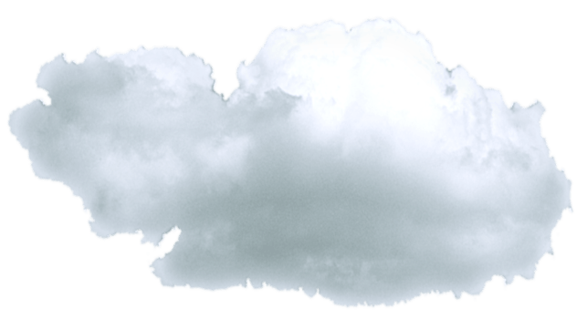 realistic white cloud png