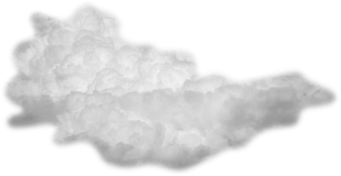 realistic white cloud png