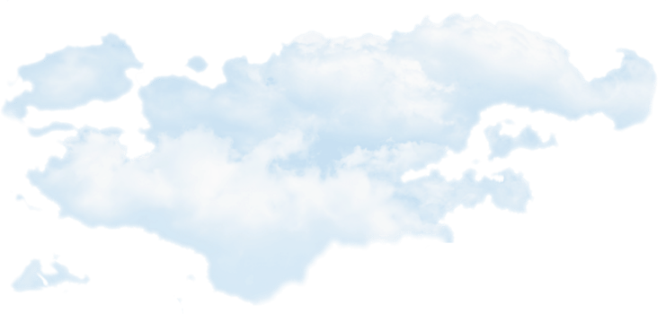 realistic white cloud png