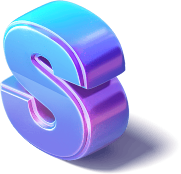 Letter S 3D Isometric png