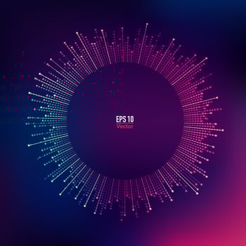 circle light background vector