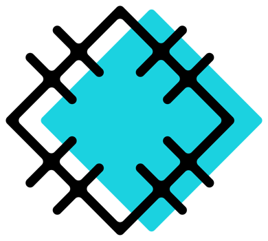 Geometric abstract, flat design element. PNG with transparent background.