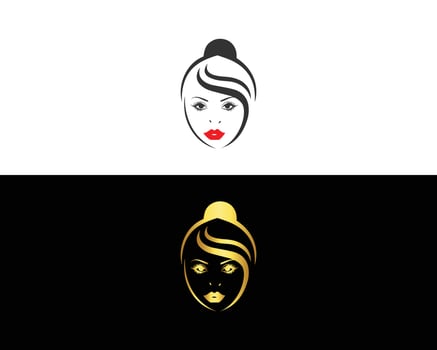 Beauty Spa Salon Cosmetic And Hair Salon Logo Design Inspiration Vector Template.