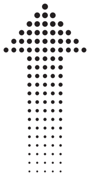 Up arrow simple symbol. PNG with transparent background.