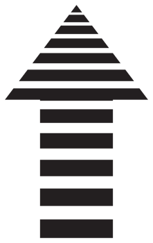 Up arrow simple symbol. PNG with transparent background.