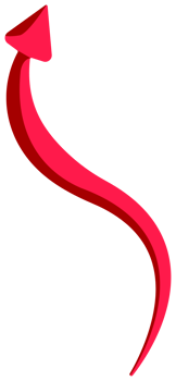Arrow icon, PNG with transparent background.