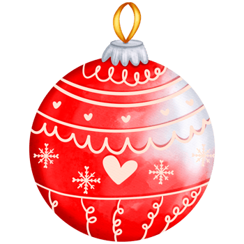 Christmas Ball, Christmas Decoration, Christmas ornament Watercolor illustration png