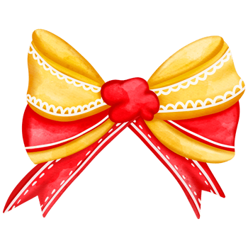 Christmas Bow, Christmas Decoration, Christmas ornament Watercolor illustration png