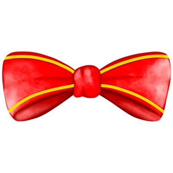Christmas Bow, Christmas Decoration, Christmas ornament Watercolor illustration png