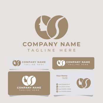 Beauty Coffee Logo, suitable for any coffee business. vector