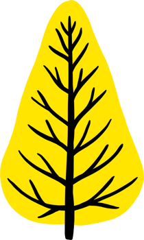 simplicity pine tree freehand drawing flat design. png
