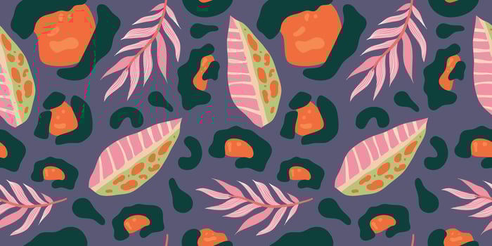 Modern leopard semless pattern. Exotic seamless vector background. Trendy safari texture. Abstract contemporary modern trendy illustration. African leopard pattern