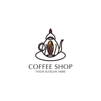 Coffee shop  logo icon vector image