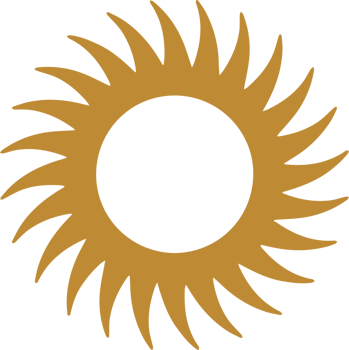 Sun Logo Icon Design Element png