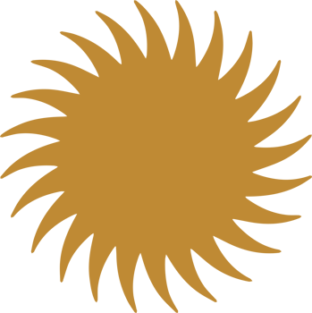 Sun Logo Icon Design Element png