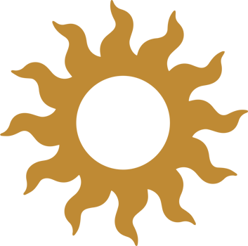 Sun Logo Icon Design Element png