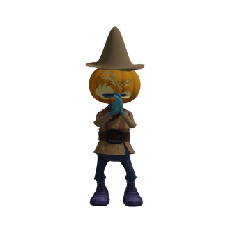 Pumpkin monster superstar Halloween png