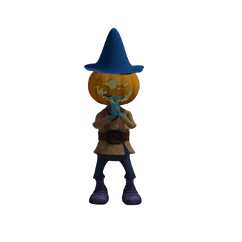 Pumpkin monster superstar Halloween png