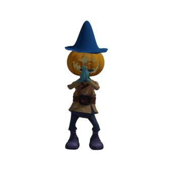 Pumpkin monster superstar Halloween png