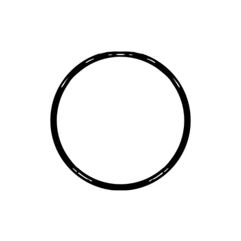 Zen Circle Icon Symbol. Zen Illustration for Logo, Art Frame, Art Illustration, Website or Graphic Design Element. Vector Illustration