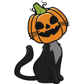 pumpkin cat icon png
