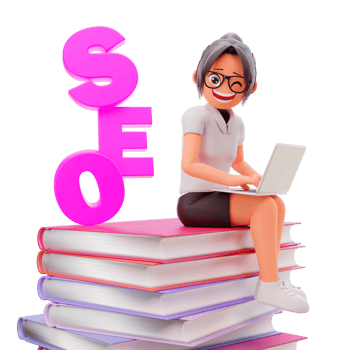 Seo analytics concept 3d illustration png