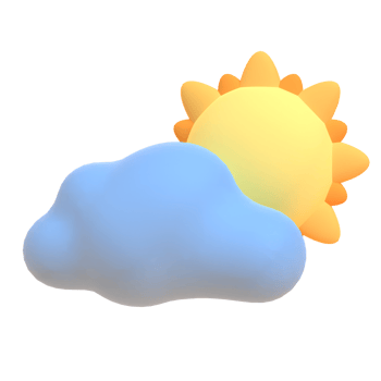 Brighty in 3d render for graphic asset web presentation or other png