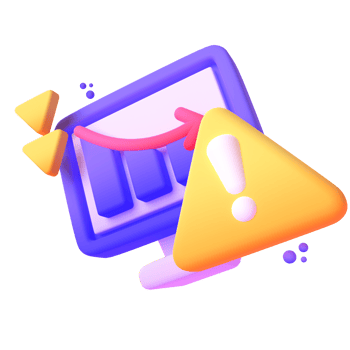 Computer  in 3d render for graphic asset web presentation or other png