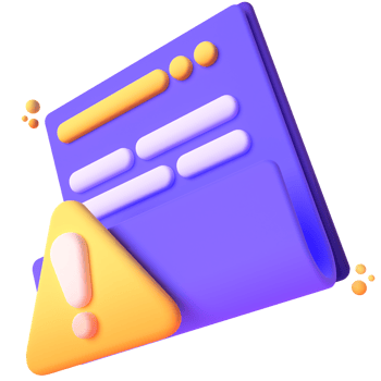 Document  in 3d render for graphic asset web presentation or other png