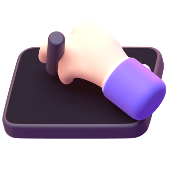 Device Phone in 3d render for graphic asset web presentation or other png