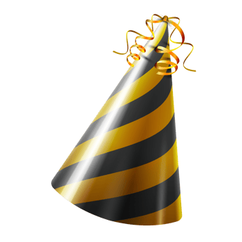 Birthday Party Ornament png