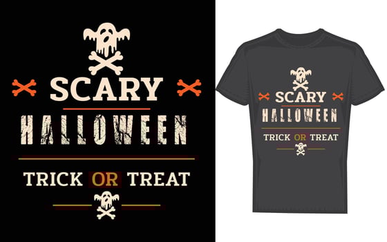 Halloween t-shirt design vector