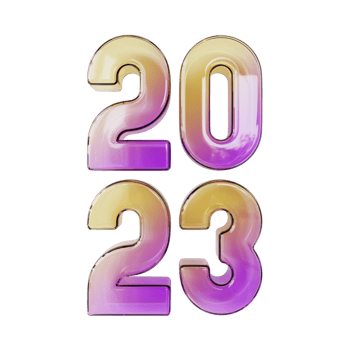 2023 3D Typography 02 png