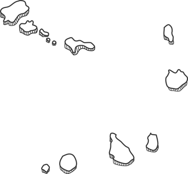 Hand Drawn of Cape Verde 3D Map png